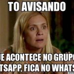 Acontece no grupo, fica no grupo!