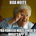 Boa noite Família!