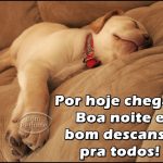 Bom descanso!