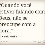 Falando com Deus