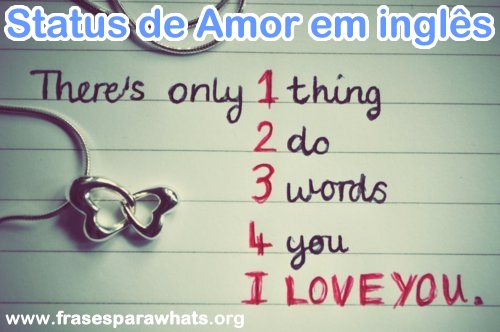 Frases de amor em inglês ²  Frases de amor, Idioma inglês, Inglês