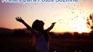 frases para fotos sozinha